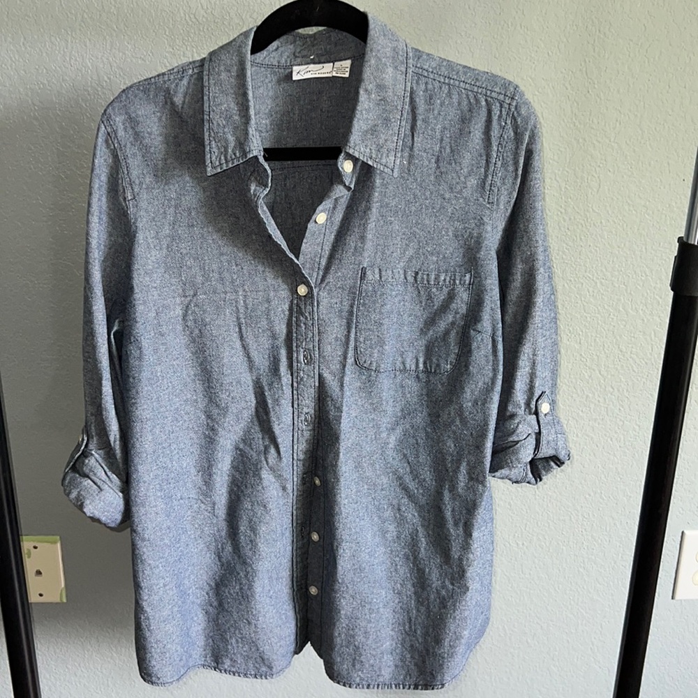 Kim Rogers Denim Button-down shirt